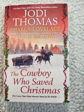 🎁5/$25 Jodi Thomas Sharla Lovelace Linda Broday The Cowboy Who Saved Christmas
